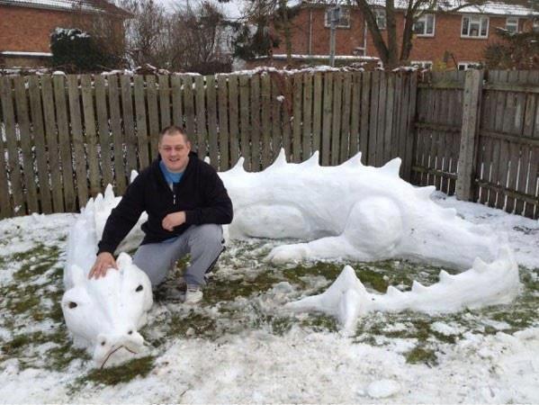 Snow Dragon!